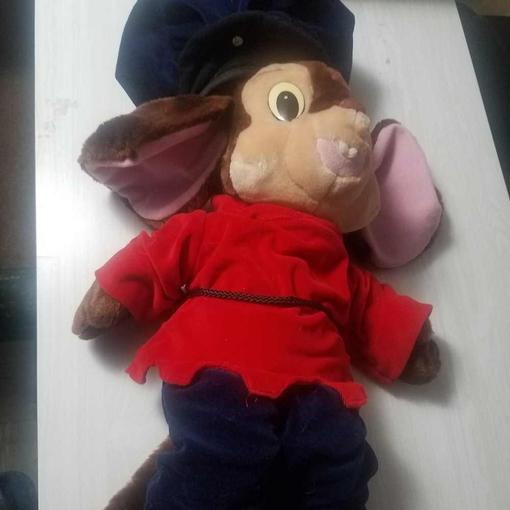 1986 Fievel plush toy